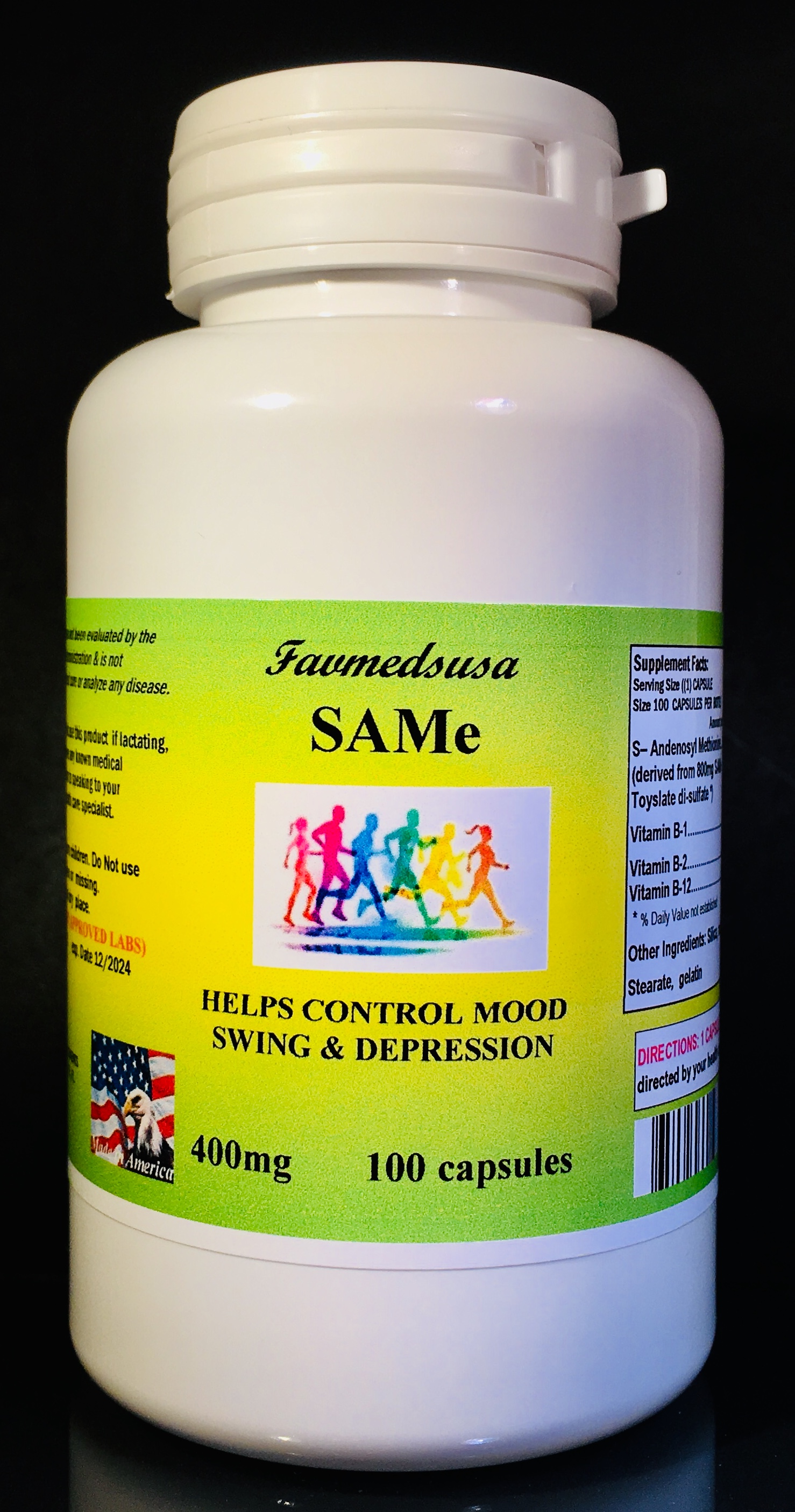 SAM-e 400mg - 100 capsules